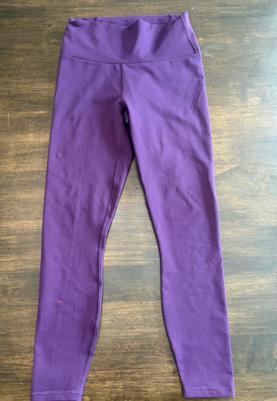 Fabletics Boost PowerHold High-Waisted 6/7 Legging Purple S/M